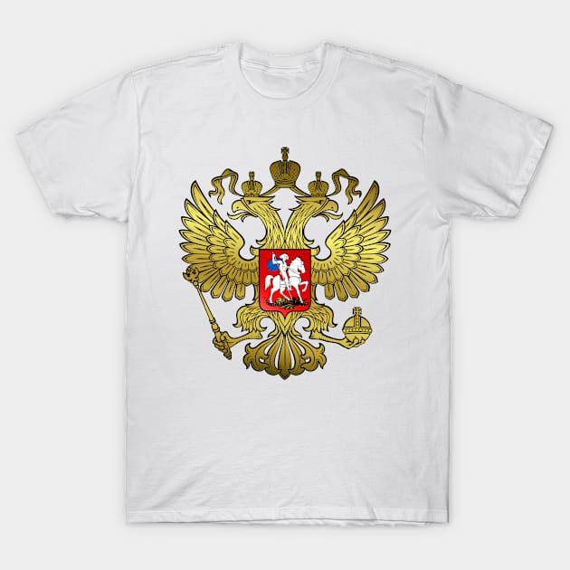 Russian Eagle Russia T-Shirt by Historia